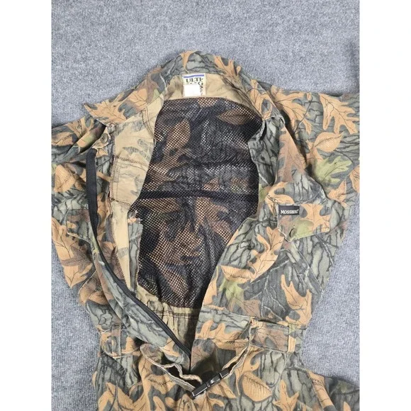 Vintage MOSSBERG Ulti-Mag 835‎ Camo HUNTINGFull Overalls Mens Size MEDIUM